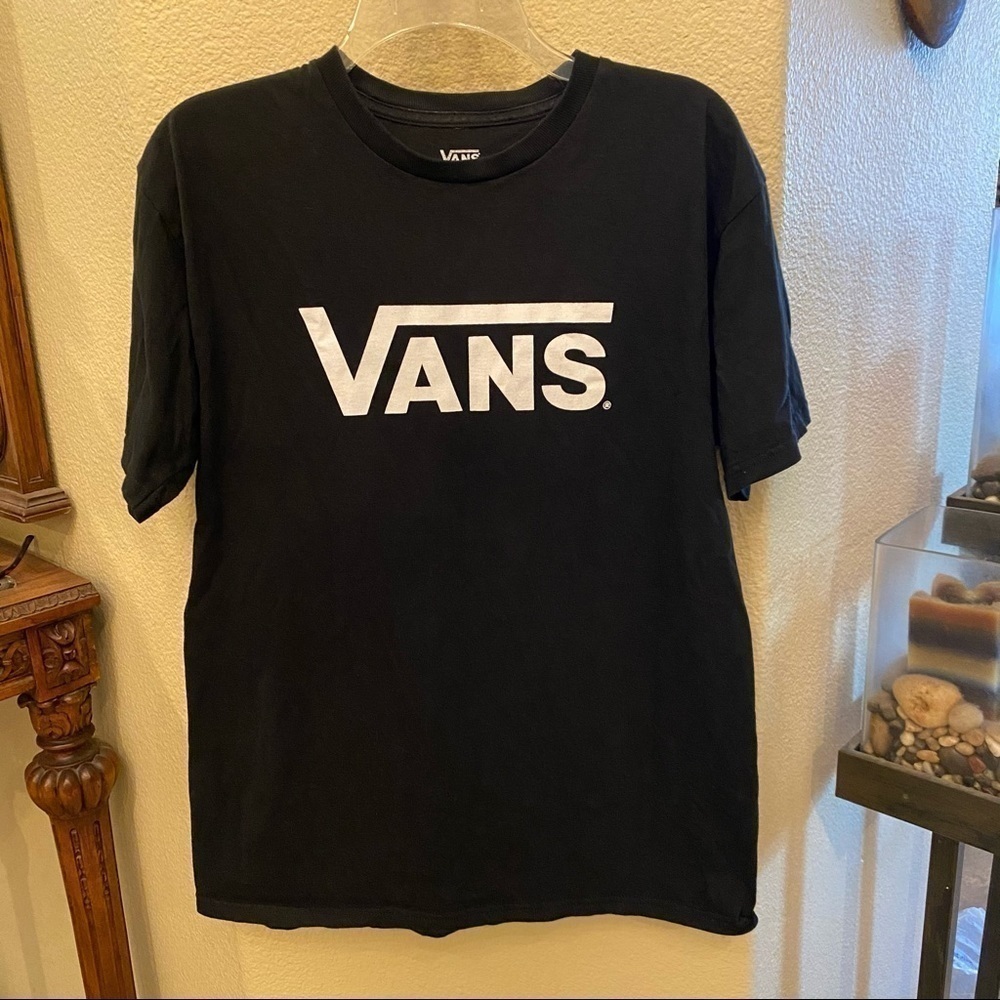 VANS Black T-Shirt Size Medium